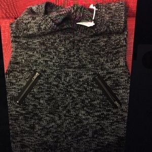 LIKE, LOVE DARK GREY SHORT SLEEVE DRESS